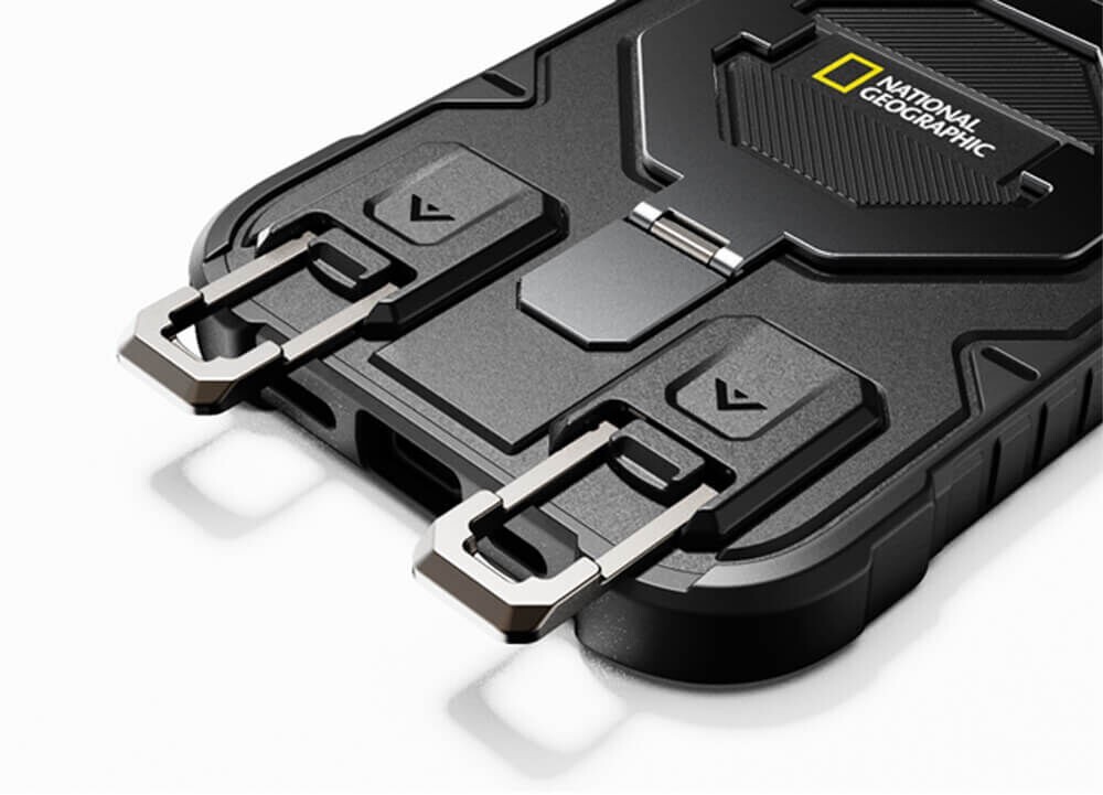 【OWN】 NATIONAL GEOGRAPHIC MOBILE 國家地理 手機殼 IPhone 16 magsafe 掛繩 四角保護 黑 深藍 綠色