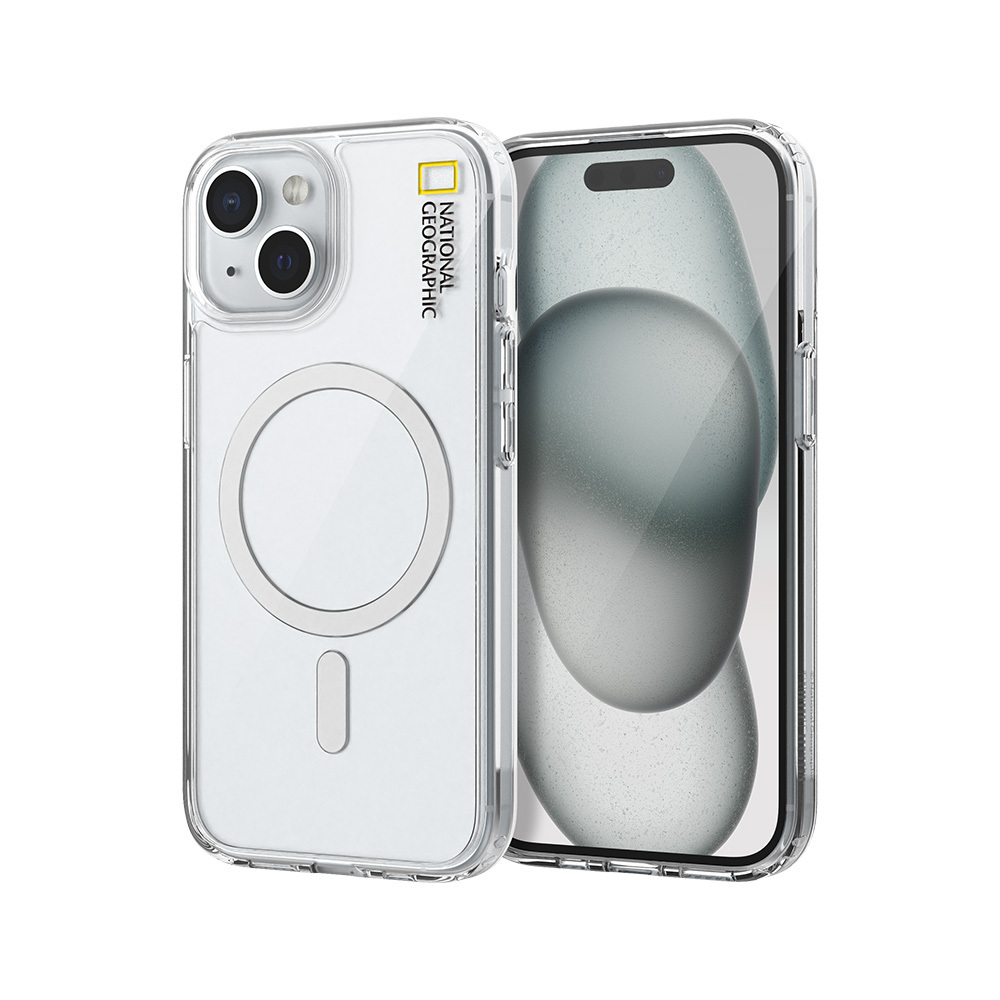【OWN】 NATIONAL GEOGRAPHIC MOBILE 國家地理 手機殼 IPhone 14/15/16 magsafe 透明 磁吸