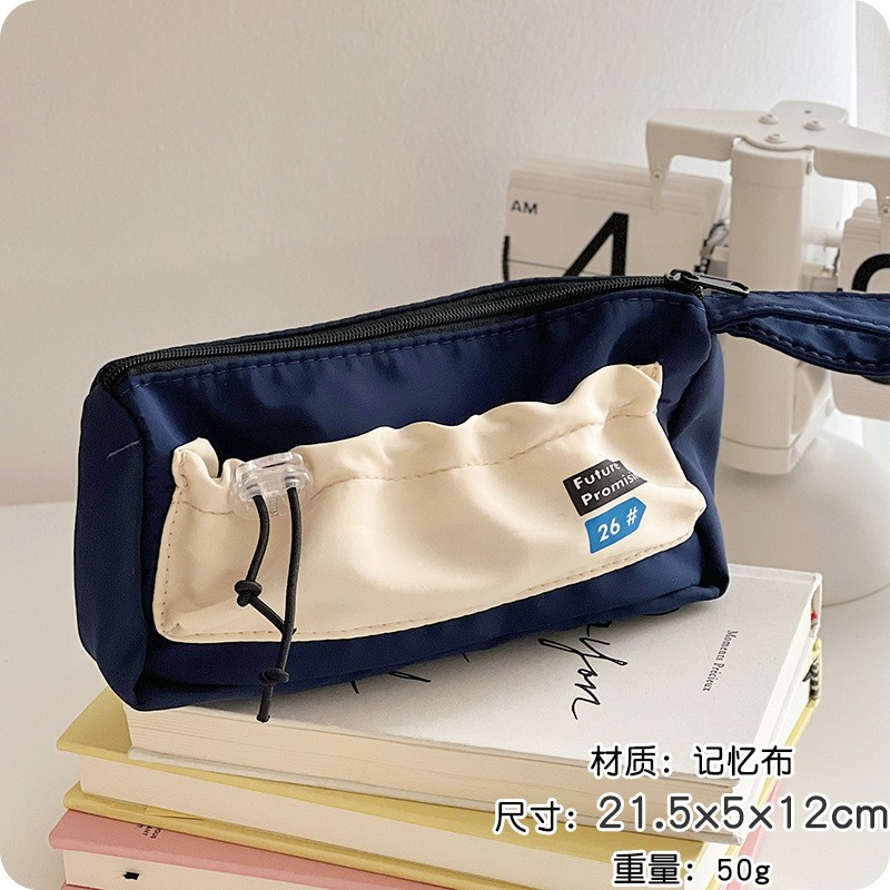 Minimalist INS-Style Tote Pencil Pouch