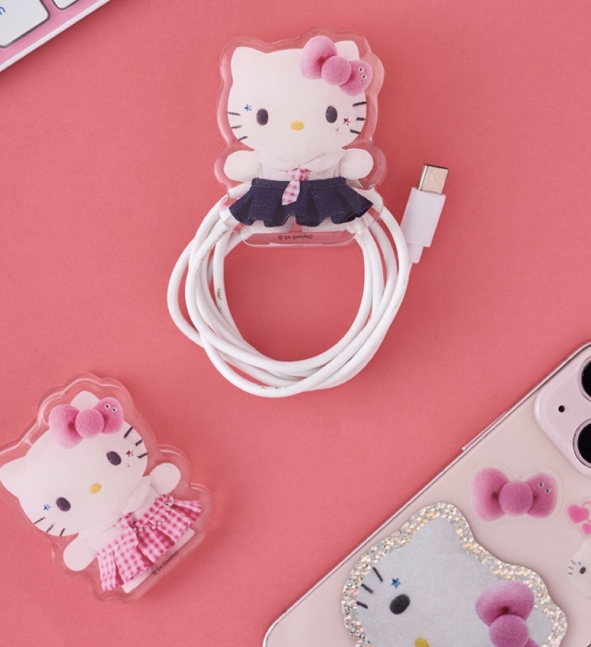 KR限定kitty文具夾(單入組)