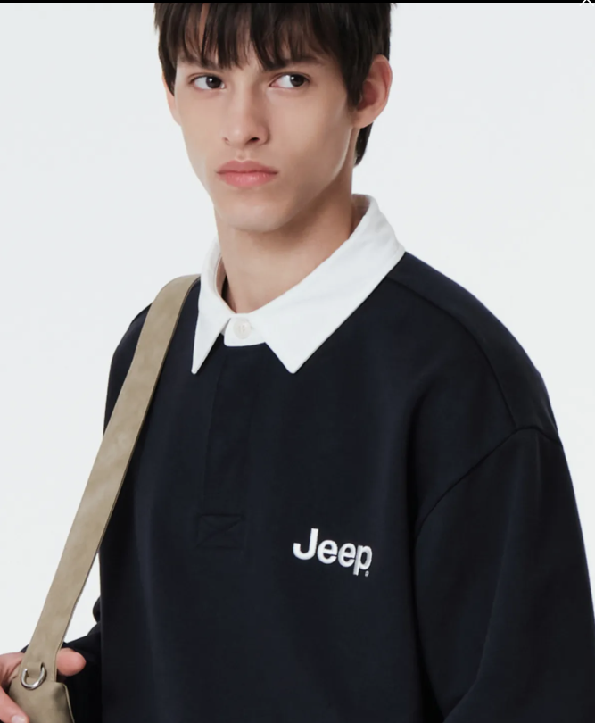 JEEP 吉普  白領 LOGO 上衣   JUL25