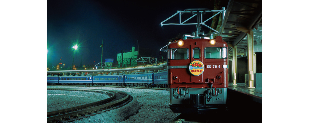 Kato 3076-3 N規 ED79 單臂集電弓 電車