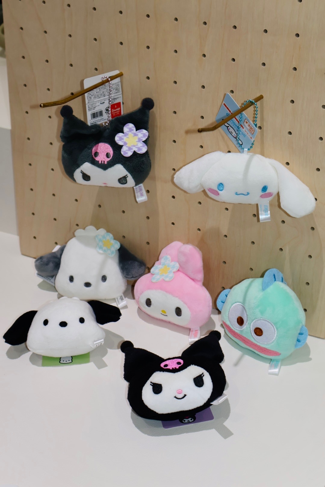 日本代購 三麗鷗大頭頭吊飾 （7款）