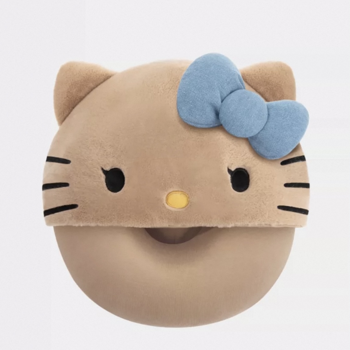 HELLO KITTY X TBH U型枕毯子帆布袋三件組旅行套裝黑皮凱蒂貓代購