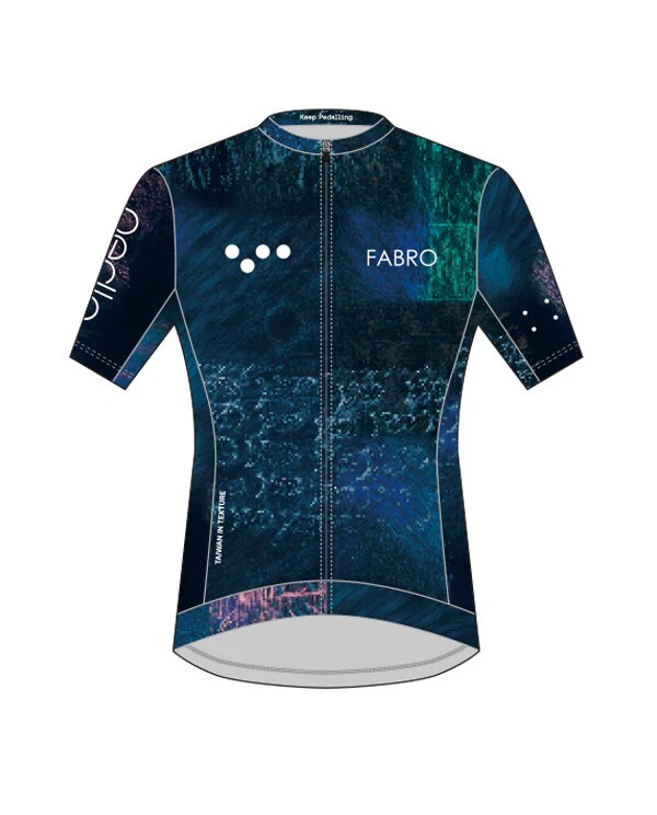 Pedla 女款短車衣 Taiwan Textures Classic SS Jersey /Dark Blue-Green 黑綠綠