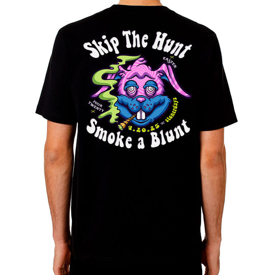 🇺🇸StonerDays - Skip The Hunt Smoke a Blunt Tshirt