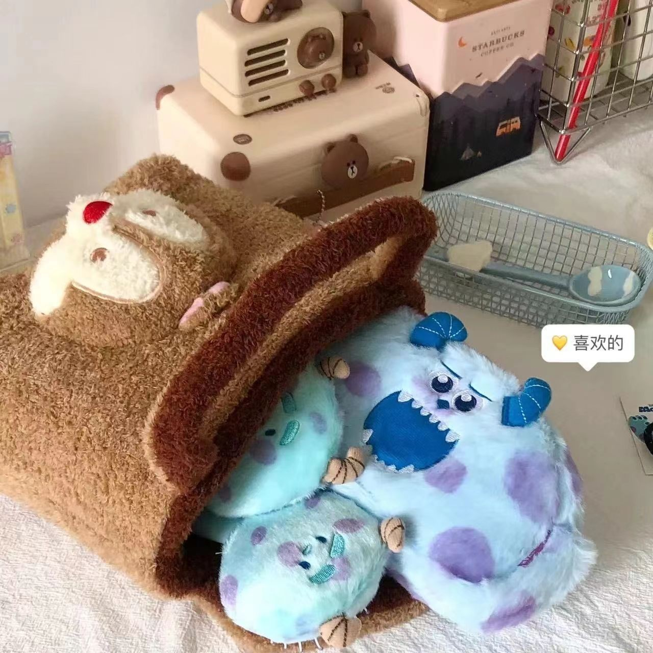 Fluffy Sullivan-Inspired Cute Pencil Case