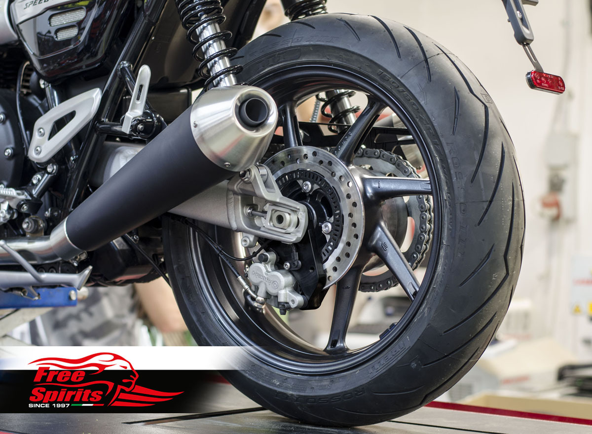 Free Spirits Brembo 後卡鉗 套件 (凱旋Thruxton 1200 RS & Speed Twin 2021年後專用)
