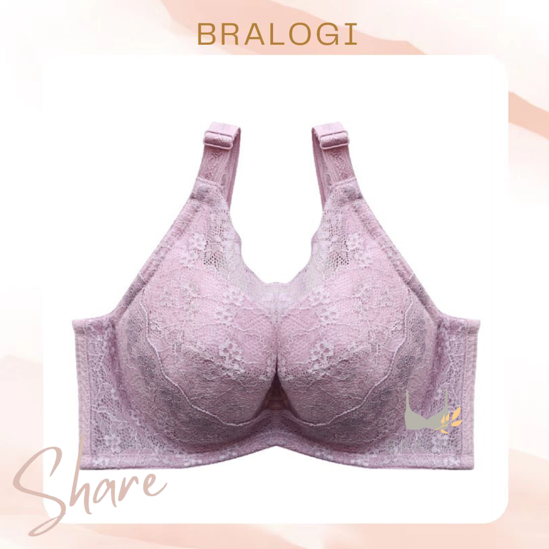 1355 蕾絲包覆全罩式月牙機能內衣 C-H罩