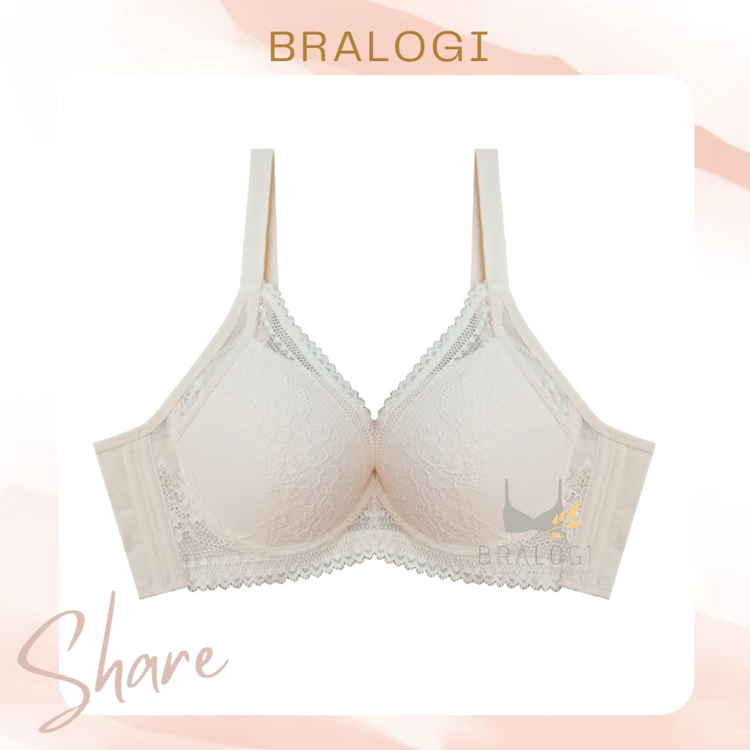 6602 蕾絲集中軟鋼圈內衣 A-C罩