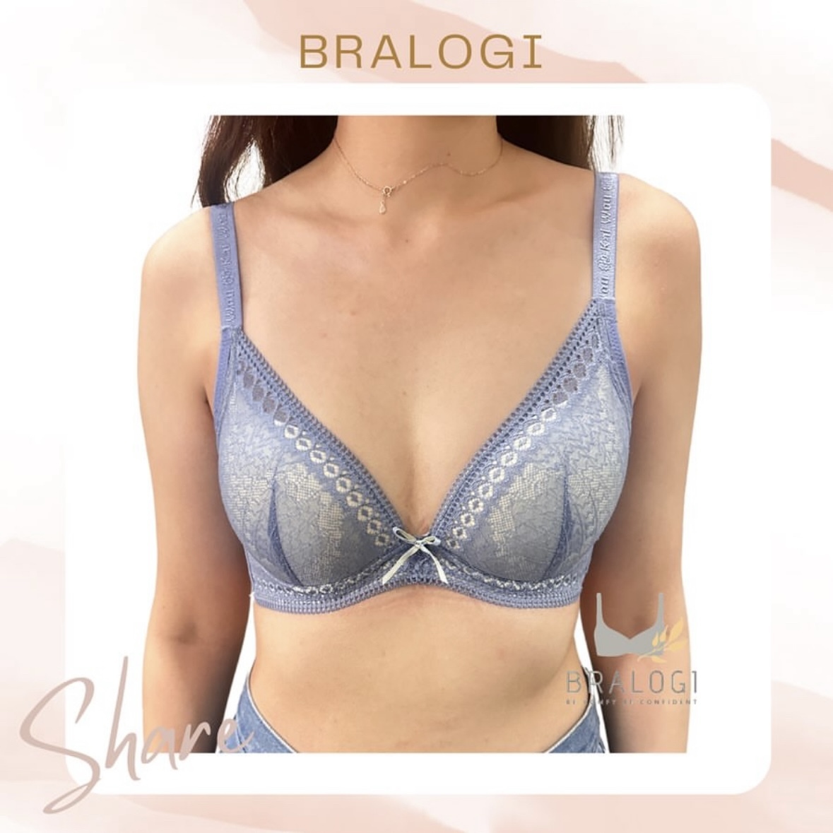 27918 軟鋼圈機能內衣 B-D罩