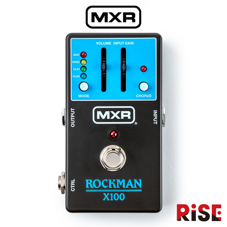 MXR ROCKMAN X100™ 電吉他 效果器