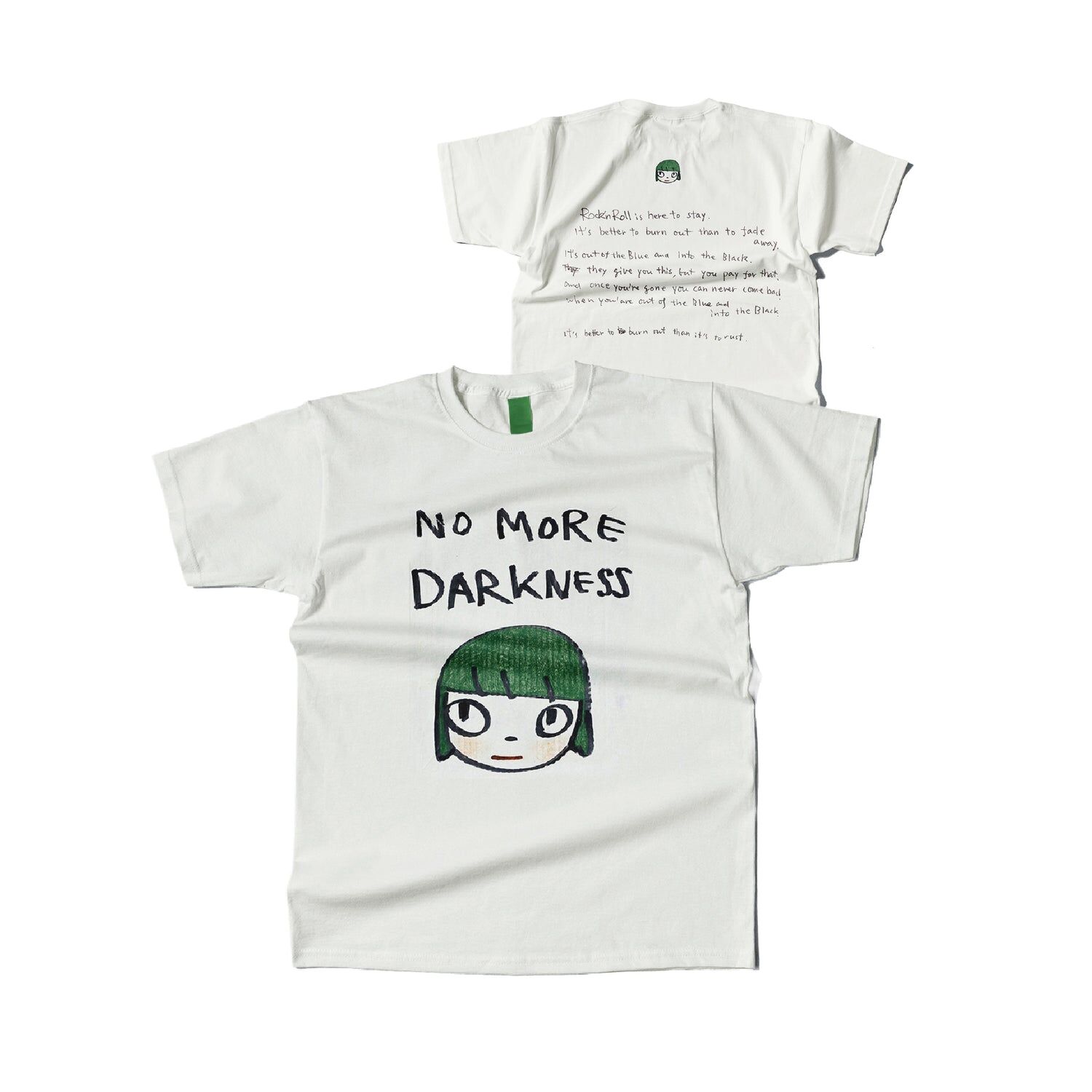 奈良美智 NO MORE DARKNESS TEE 短T Yoshitomo Nara