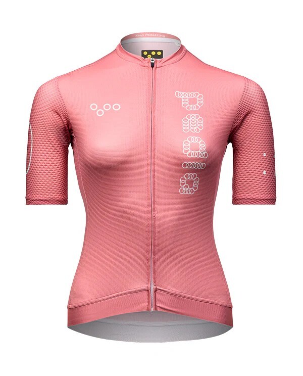 Pedla 女款車衣 Dots LunaAir Jersey /Pink 粉紅