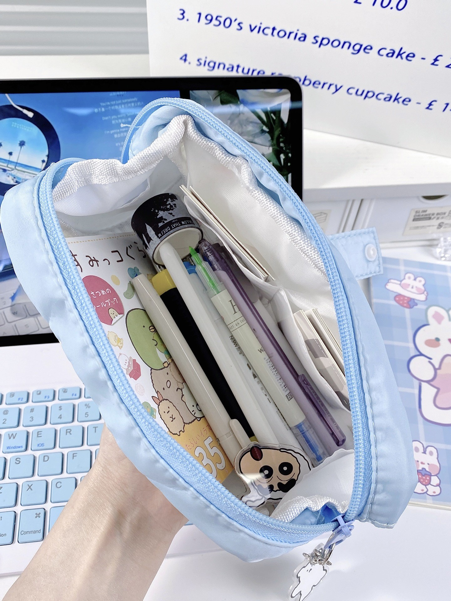 Cute Cartoon Stationary Bag
