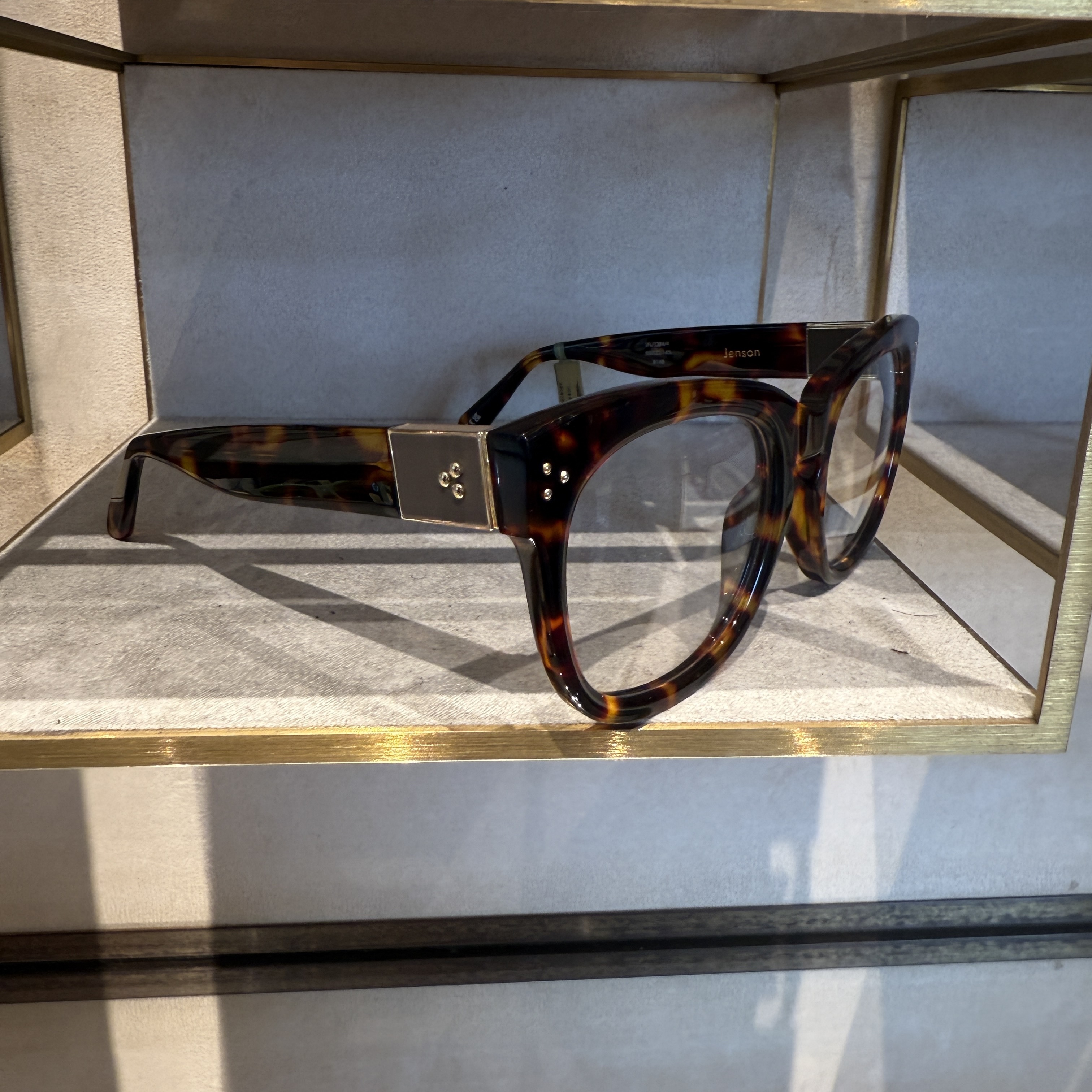 Linda farrow Jenson Optical Glasses Tortoiseshell LFL1384C4OPT