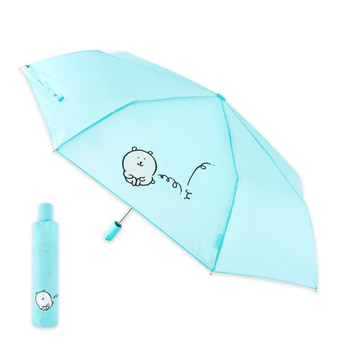 預訂｜韓國限定 白熊 全自動三段式摺疊傘 55CM MINT