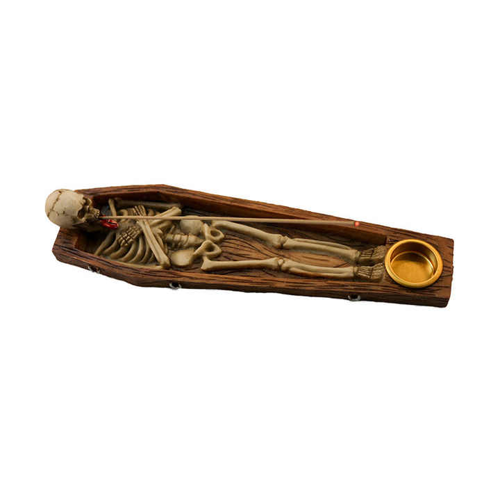 Skeleton Head Incense Holder 骷髏頭線香架