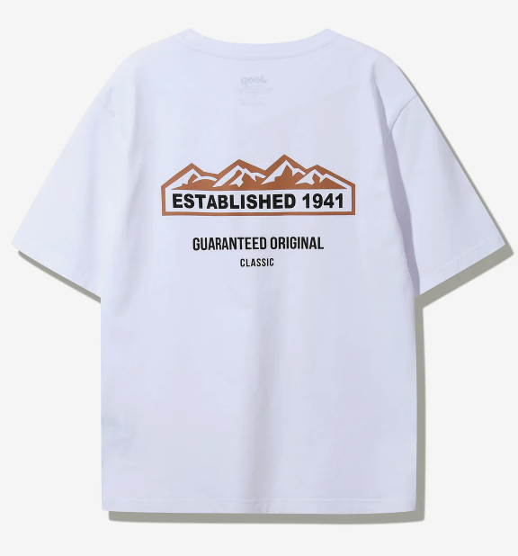 JEEP 吉普  JEEP LOGO 圓領短袖上衣 白色    JUL25