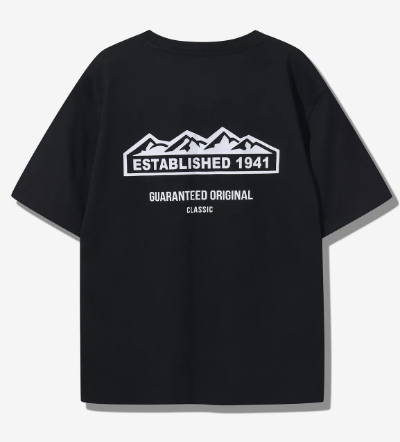 JEEP 吉普  JEEP LOGO 圓領短袖上衣   黑色    JUL25