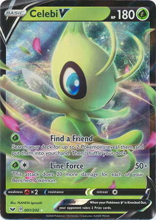 Celebi V - 001/202 - Ultra Rare