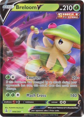 Breloom V - 006/264 - Ultra Rare