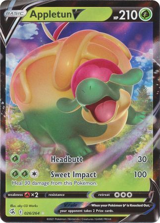 Appletun V - 026/264 - Ultra Rare
