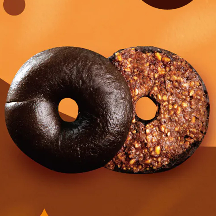 【查理布朗】巧克尬花生貝果