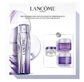 Cd9837  LANCOME 蘭蔻三管三重緊緻煥白套盒（三重精華50ML+眼霜5ML+雪花霜15ML+晚霜15ML）（12/2025到期）