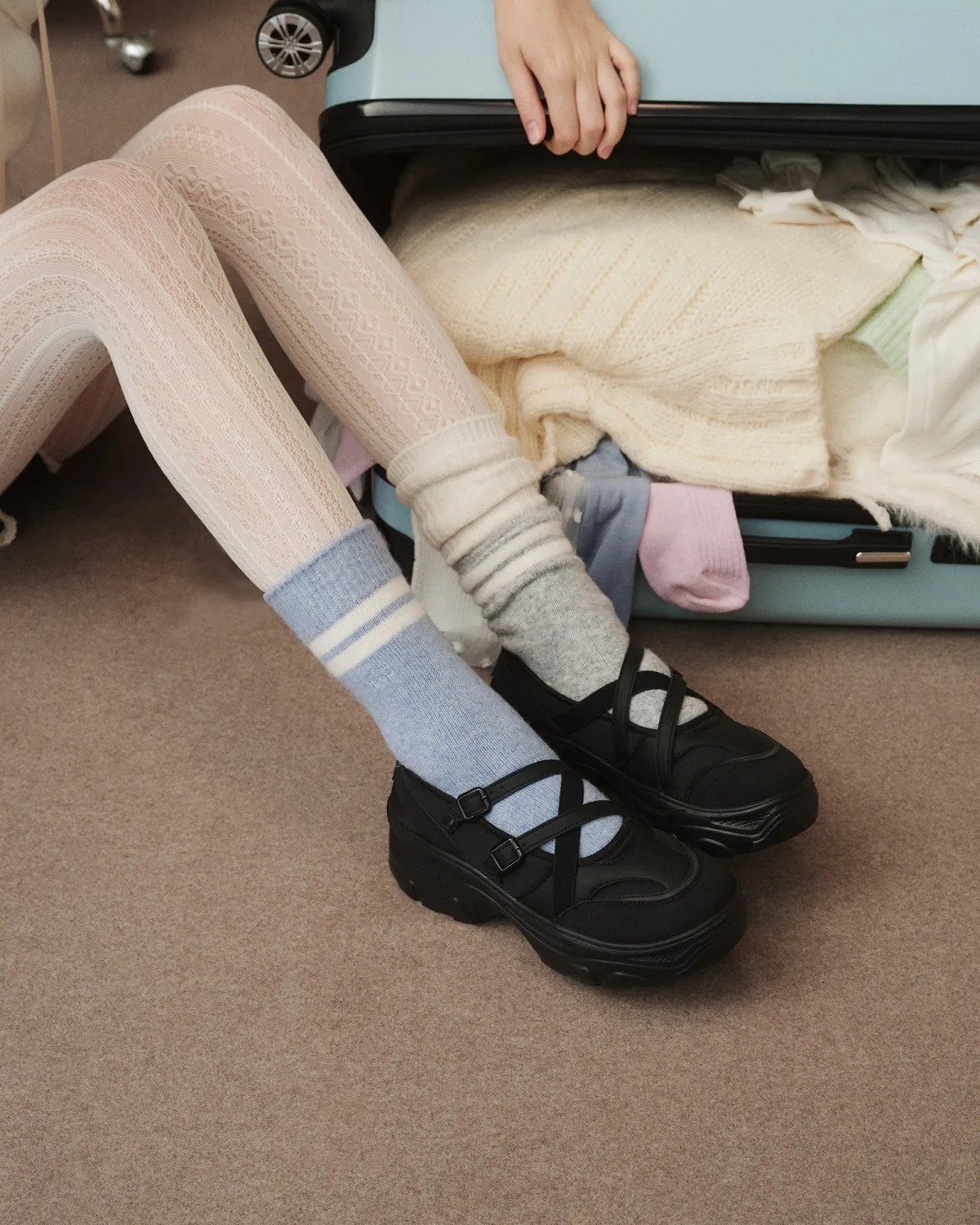 OTZ LOMITA PLATFORM BANDING MARYJANE