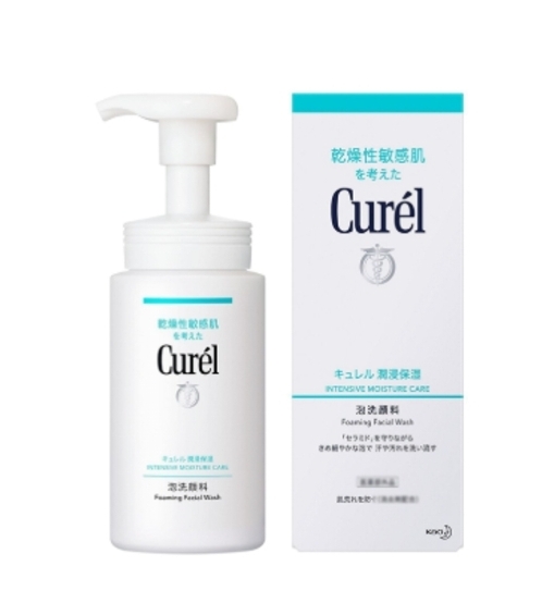 Cd9868  日本珂潤洗面泡沫150ml (藍盒)