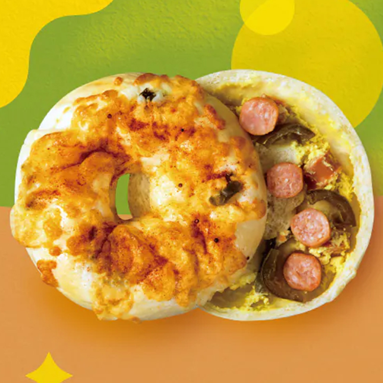 【查理布朗】墨西哥脆腸貝果