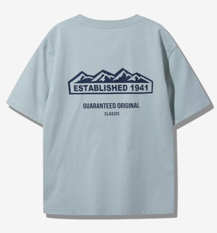 JEEP 吉普  JEEP 背面山形LOGO短袖上衣   JUL25