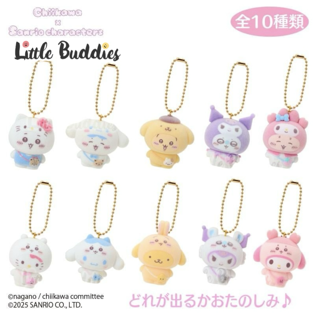 日本 Sanrio X Chiikawa 吉伊卡哇 換裝系列 立體公仔匙扣盲盒