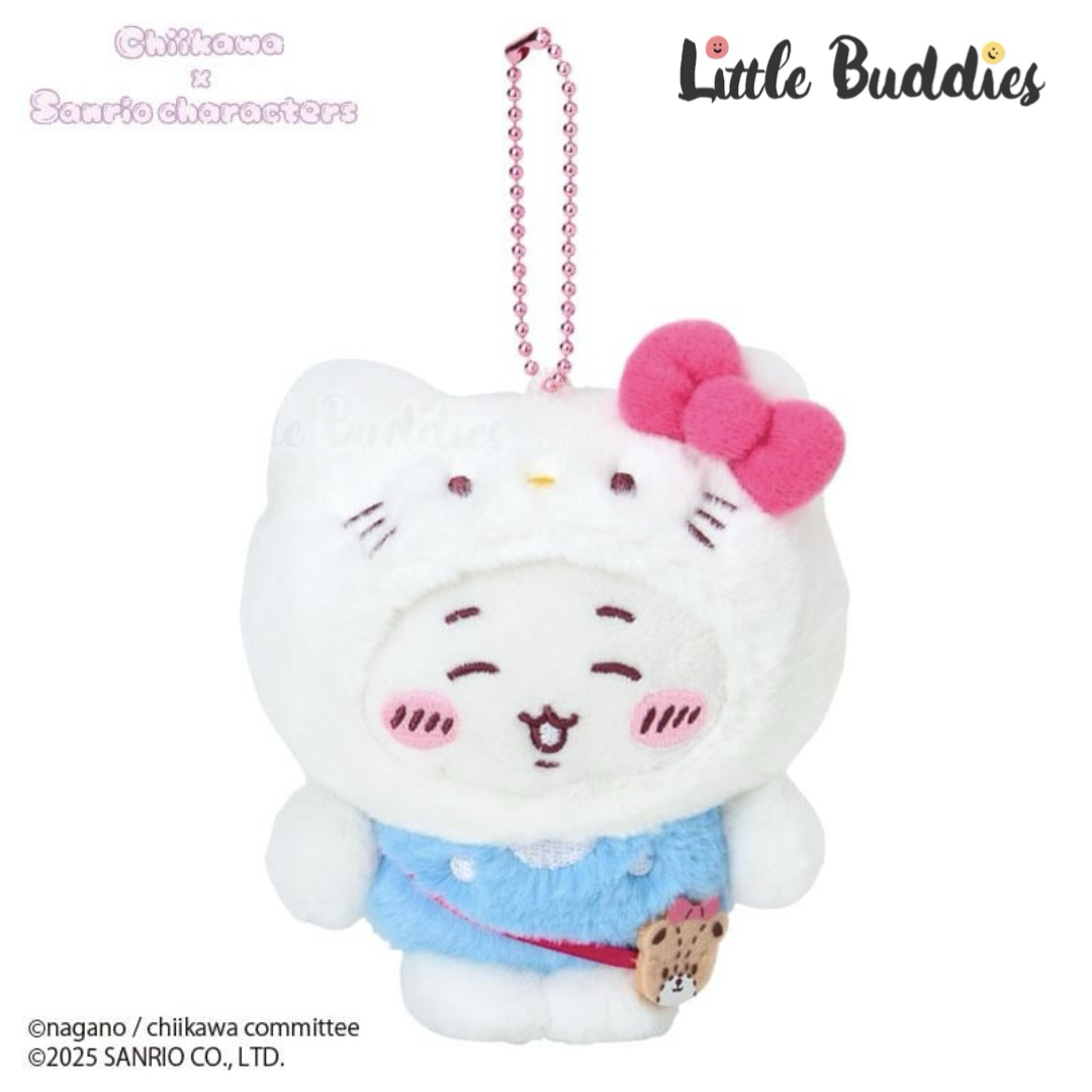 日本 Sanrio X Chiikawa 吉伊卡哇 換裝系列 公仔匙扣