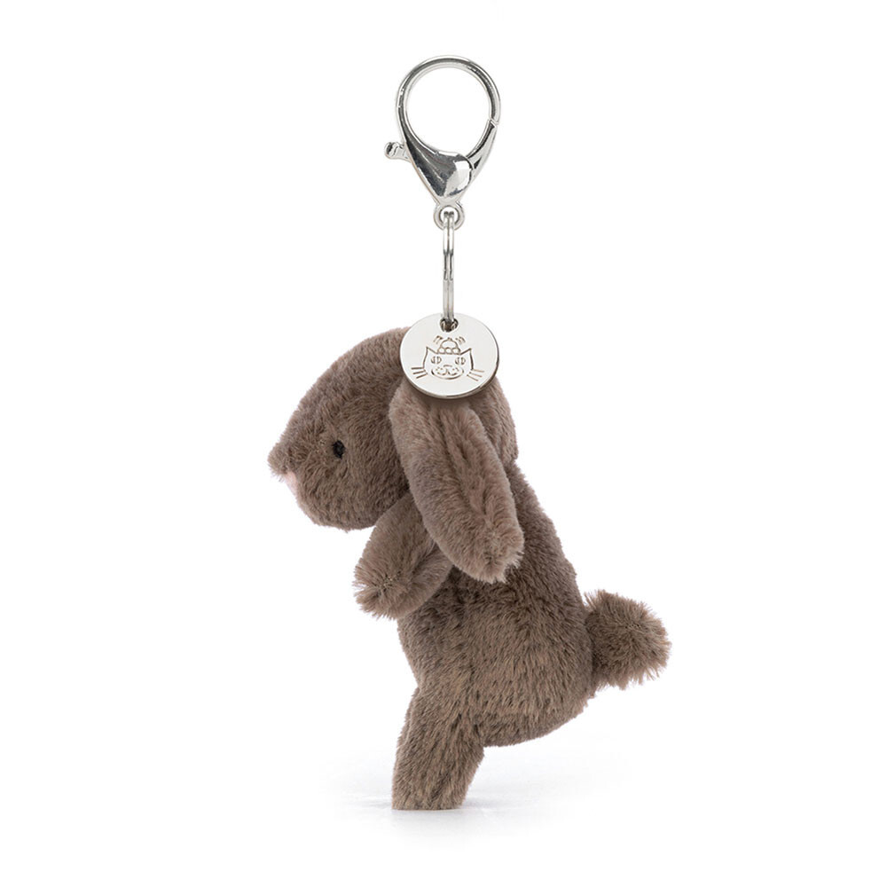 JELLYCAT 松露色兔仔匙扣 Bashful Bunny Truffle Bag Charm