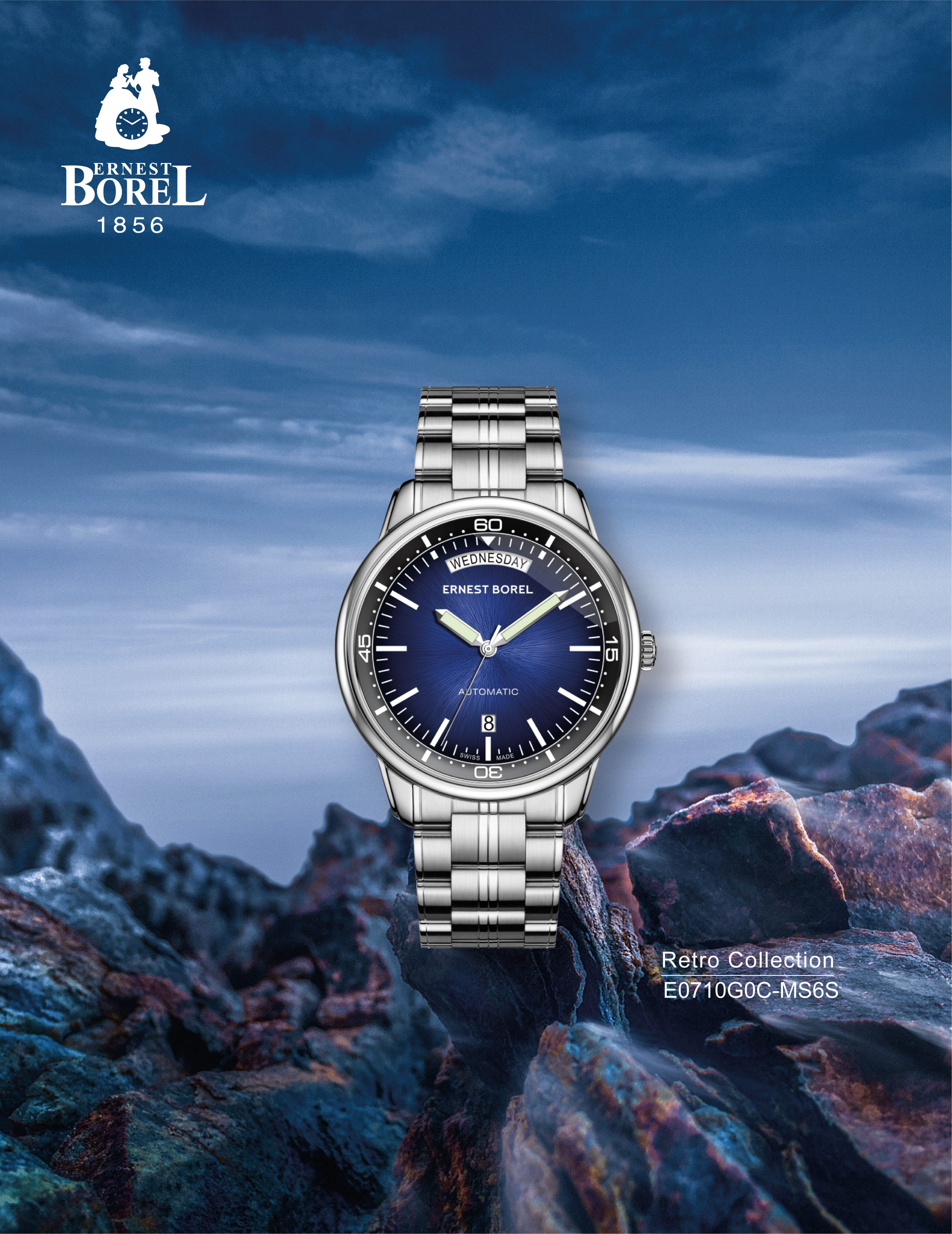 E0710G0C-MS6S 依波路自動錶