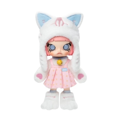 MOLLY 躲貓貓1/8可動人偶 指定色白貓