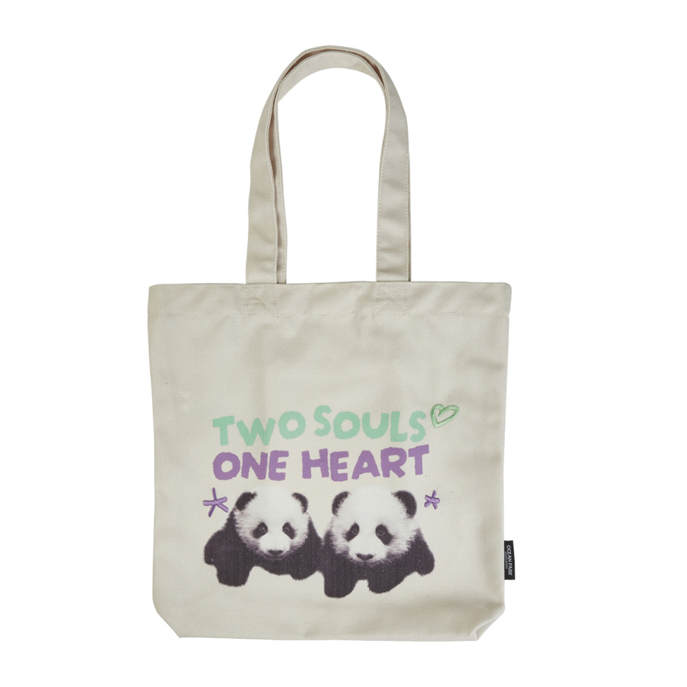 Elder Sister “Jia Jia” & Little Brother “De De” Tote Bag