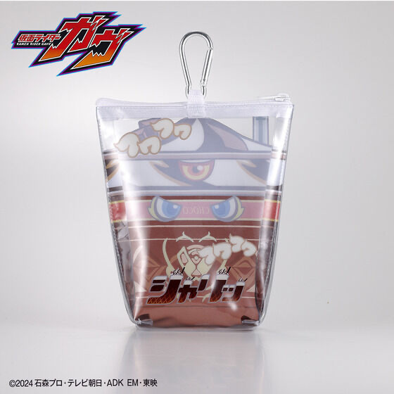 234520 Pbandai 預訂 2025/9月 仮面ライダーガヴ　クリアポーチ【フラッペいずゴチゾウ】