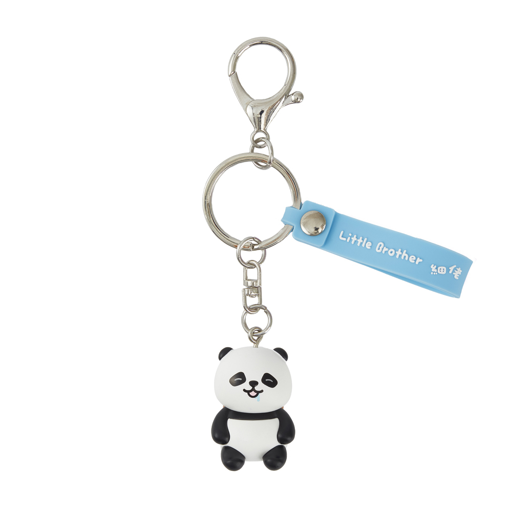 Little Brother “De De” Panda Figurine Keychain