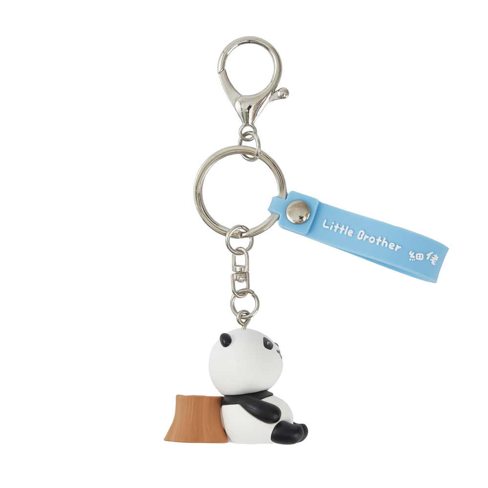 Little Brother “De De” Panda Figurine Keychain