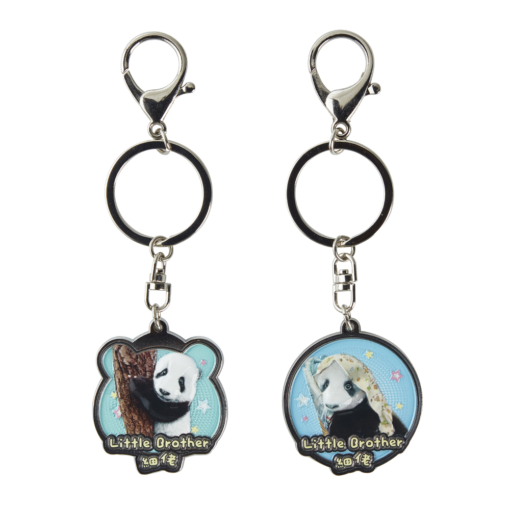 Little Brother "De De" Metal Keychain (Set of 2)