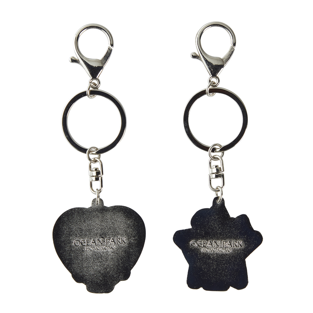 Elder Sister “Jia Jia” Metal Keychain (Set of 2)