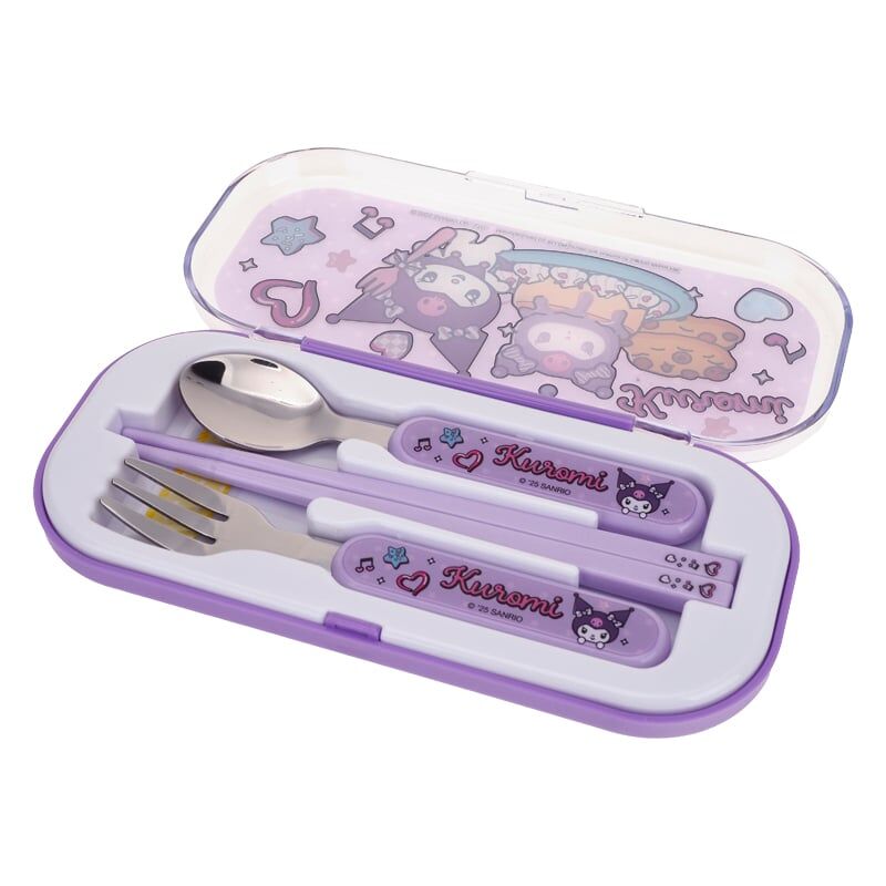 Kuromi 兒童餐具套裝 9-7417-9
