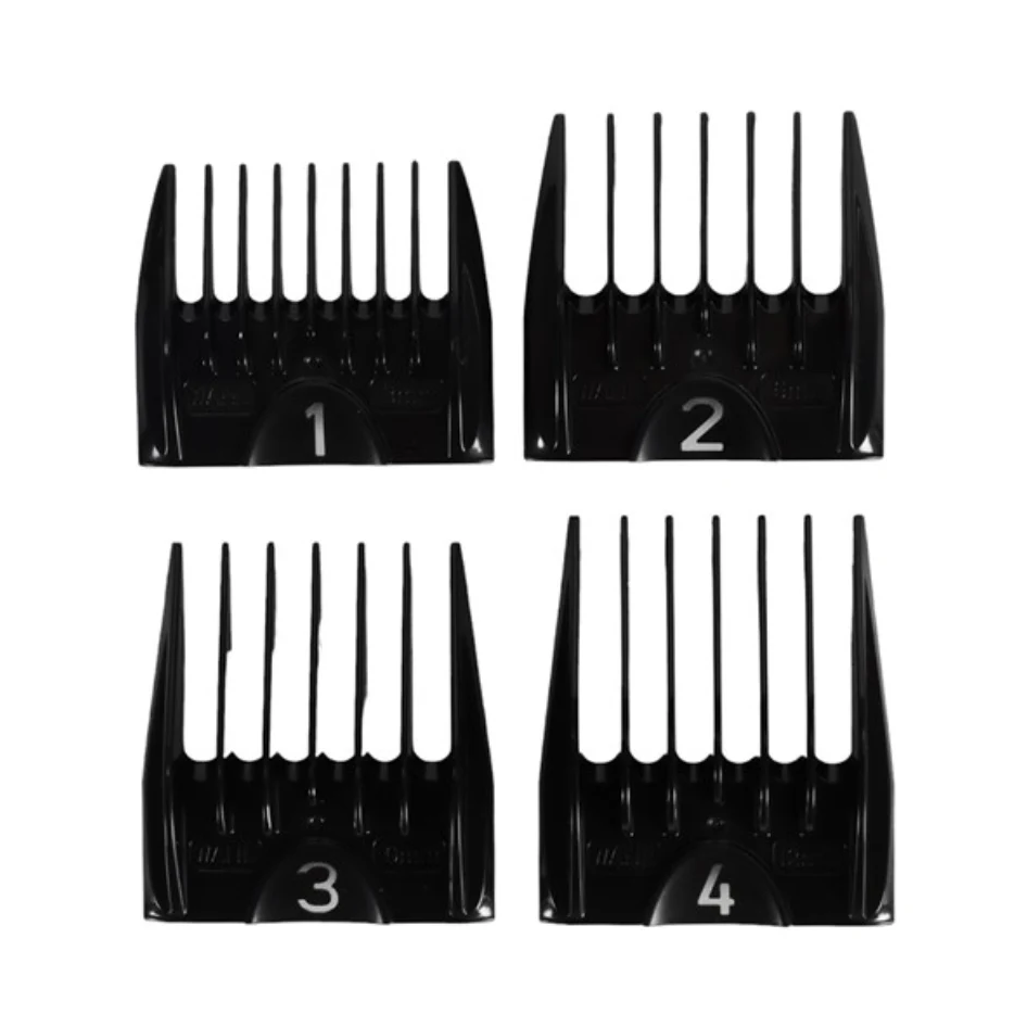 WAHL222系列公分套組黑 4入