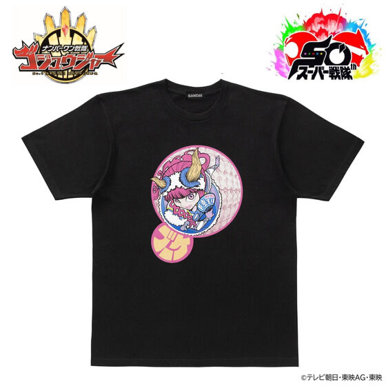 232985 Pbandai 預訂 2025/8月 ナンバーワン戦隊ゴジュウジャー×久 正人　ブーケ Tシャツ