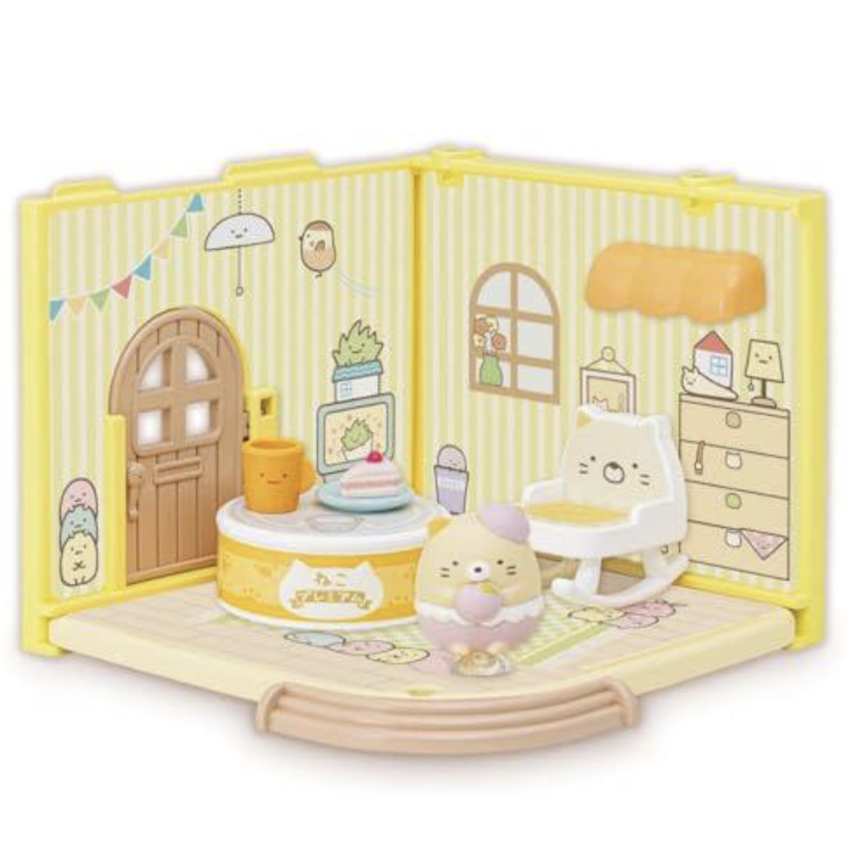 日本 Takara Tomy 角落生物貓咪下午茶時間房間