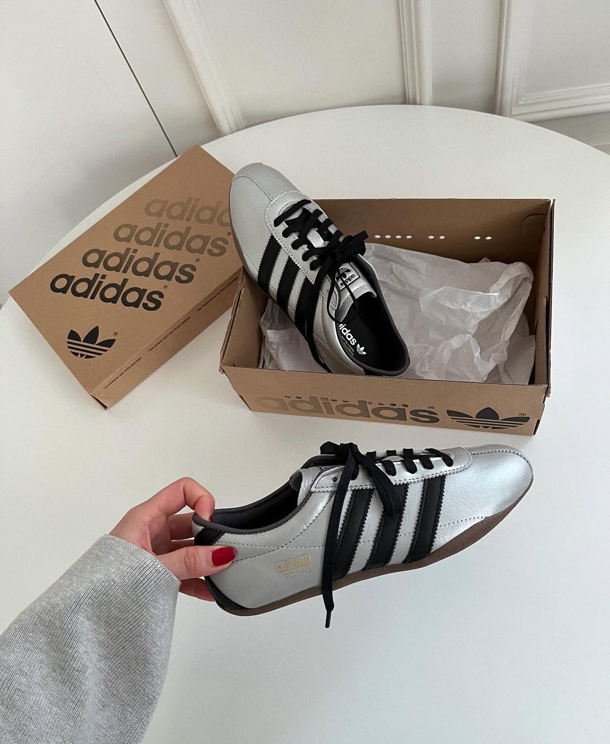 Adidas Originals Tokyo Decon 太空銀 銀色 黑色 黑銀色 Y2K 芭蕾風 金屬感 德訓鞋 JQ3024/預購