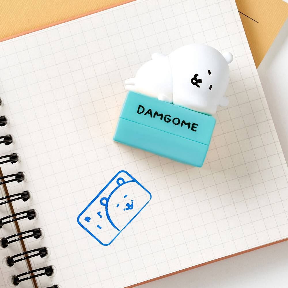 預訂｜韓國限定 白熊 趴趴公仔印章盲盒 Figure Stamp